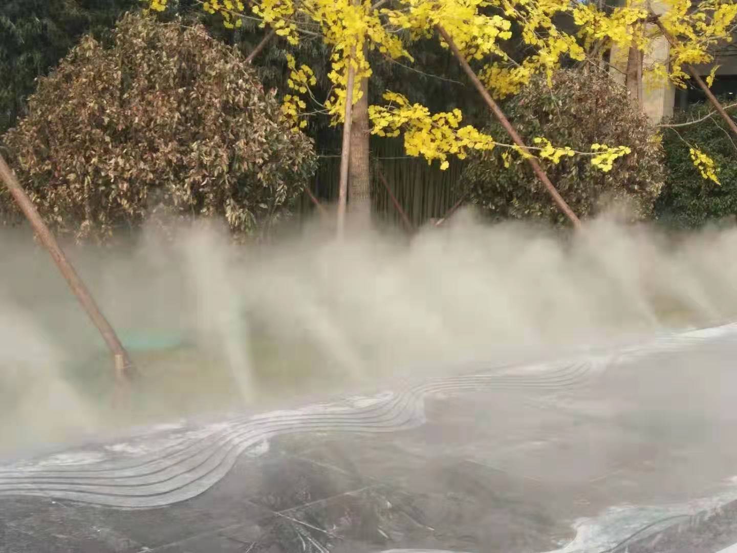 人造雾加湿系统